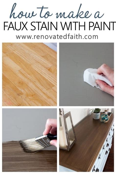 How To Paint Anything To Look Like Stained Wood 9 Stunning Shade
