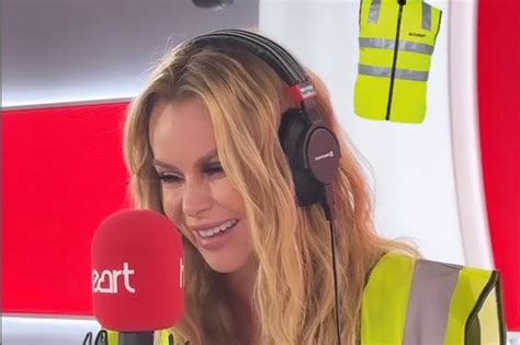 Amanda Holden Presents Heart Breakfast Hungover With Only Two Hours Sleep After Bgt Mirror Online