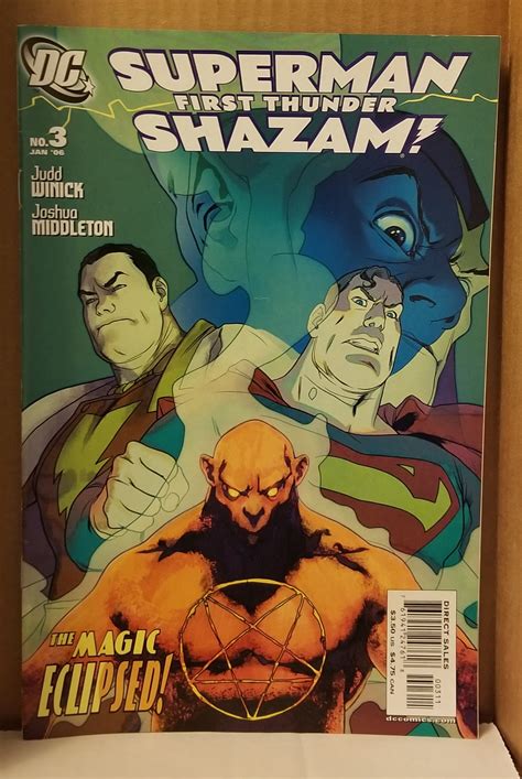 Superman Shazam First Thunder Comic Books Modern Age Dc Comics Superman