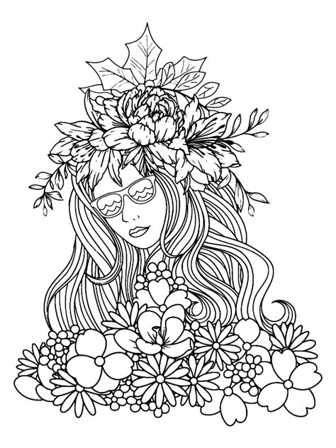 Mother Nature Coloring Pages Printable For Free Download