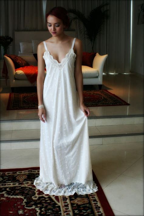 Lace Bridal Nightgown Bridal Lingerie Lace Satin Backless Etsy
