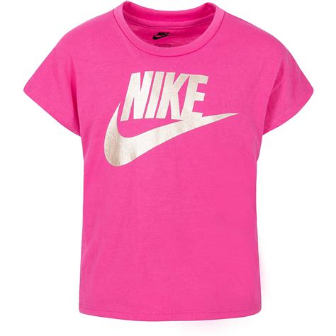 Nike Girls Logo Short Sleeve T Shirt Academy