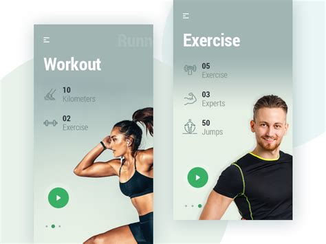 15 Ultimate Uiux Designs Of Fitness App Get Inspired Behance