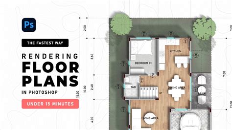 The Fastest Way Of Rendering Floor Plans In Photoshop Under 15 Minutes