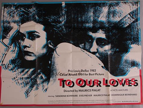 To Our Loves Original Vintage Film Poster Original Poster Vintage Film And Movie Posters