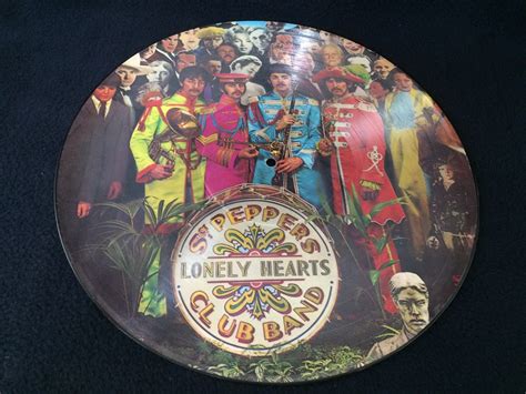 The Beatles Lonely Hearts Vinyl Lp Etsy