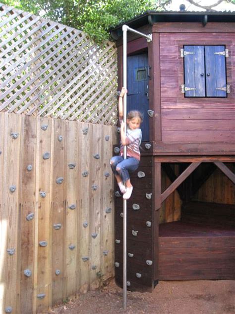Pin By Deidre Brown On Playhouses Climbing Wall Kids Rock Climbing