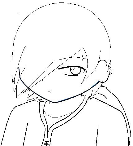 Push pack to pdf button and download pdf coloring book for free. emo boy coloring page by 12000101 on DeviantArt