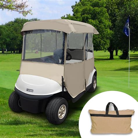 Amazon.com : Golf Cart Enclosure for 2 Passenger - 300D Heavy Duty Golf