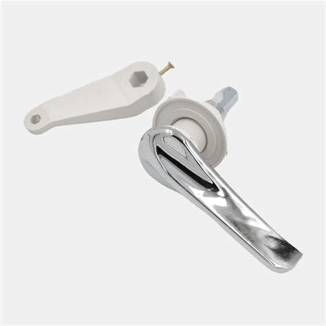 Techplas Chrome Plated Plastic Lever Handle With Chrome Plated Plastic
