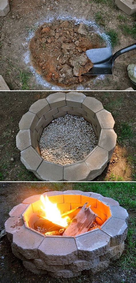 A backyard fire pit lets you enjoy the outdoors all year, no matter what the mercury says. Build your own fire pit | Gardens Click | Backyard fire, Diy backyard, Diy yard