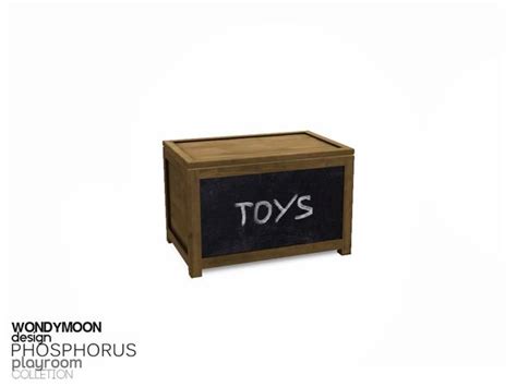 Wondymoons Phosphorus Toybox Sims 4 Cc Kids Clothing Toy Boxes