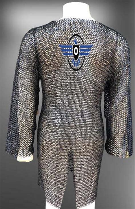 Chainmail Shirt 9 Mm Flat Riveted With Flat Washer Chain Mail Etsy