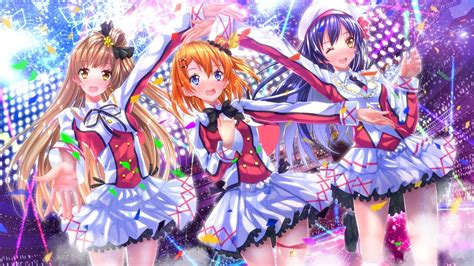 2900522 1920x1080 Love Live Sonoda Umi Kousaka Honoka Minami Kotori Anime Anime Girls Skirt