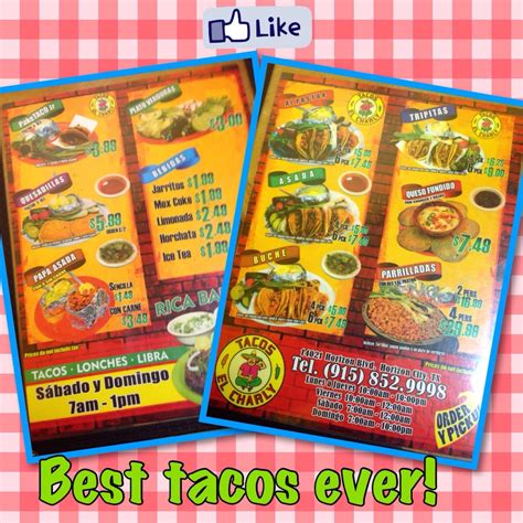 Maybe you would like to learn more about one of these? Tacos El Charly - 15 Photos & 19 Reviews - Mexican - 14021 ...