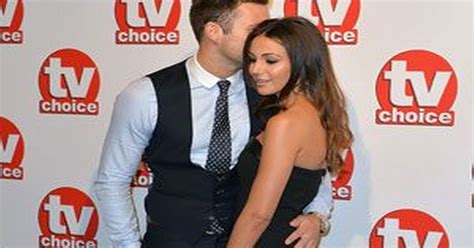 Exclusive Mark Wright Showers Michelle Keegan With Affection As He