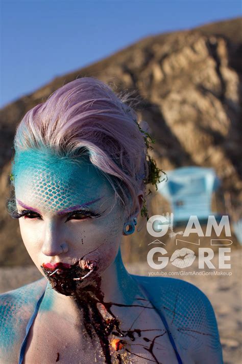 Caught Mermaid Special Effects Makeup For More Makeup Looks And