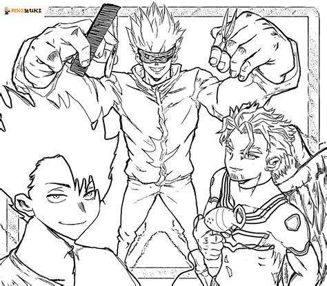 Explore 70 Best Jujutsu Kaisen Coloring Pages Free To Print And