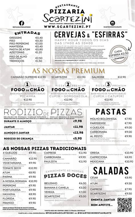 Menu em Fogo de Chão BBQ, Cascais