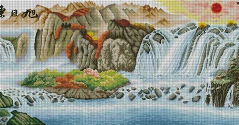 Check spelling or type a new query. Waterfall - Counted cross stitch patterns and charts