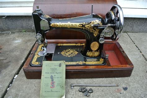 Singer 28k Handcrank Vintage Sewing Machine By Zionvintagecrafts On