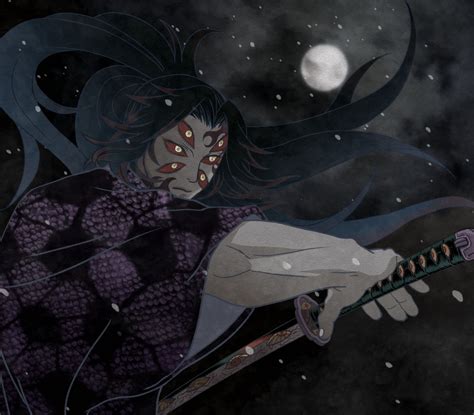 Upper Moon One, Kokushibo, Kokushibou, Demon Slayer Kimetsu no Yaiba
