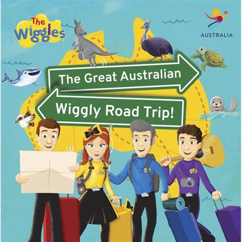 The Wiggles The Great Australian Wiggly Road Trip Book