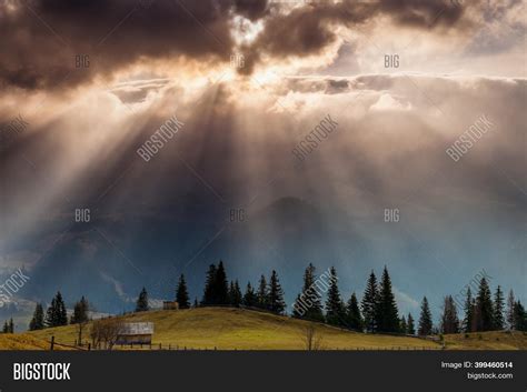 Suns Rays Break Image And Photo Free Trial Bigstock
