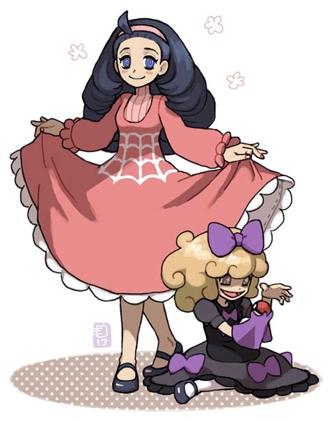Hex Maniac And Fairy Tale Girl Pokemon And 1 More Drawn By Emlan