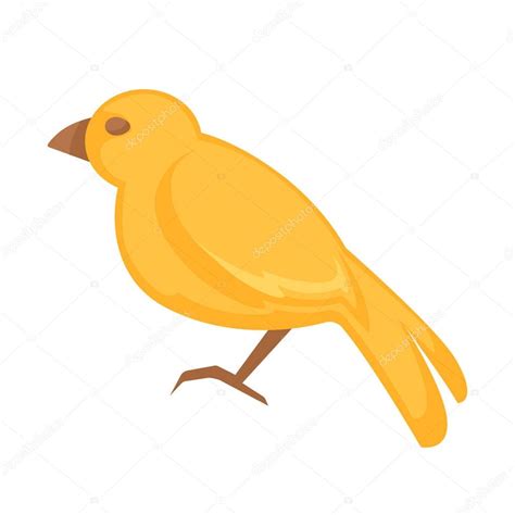 Yellow Canary Bird Stock Vector Image By ©sonulkaster 130238666