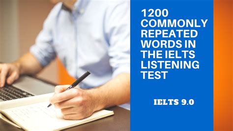 1200 Commonly Repeated Words In The Ielts Listening Test Youtube