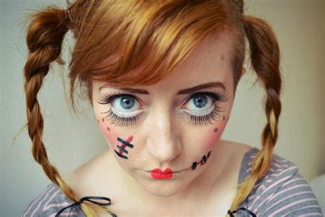 Ever So Juliet Edinburgh Lifestyle Blog Halloween How To Creepy Doll Makeup