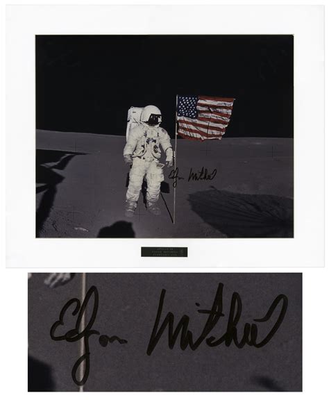 Lot Detail Apollo 14 Astronaut Edgar Mitchell Signed 20 X 16 Photo