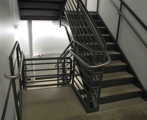 Vinyl options for stair treads and risers are also available. Prefabricated Metal Staircases | Pinnacle Metal Products