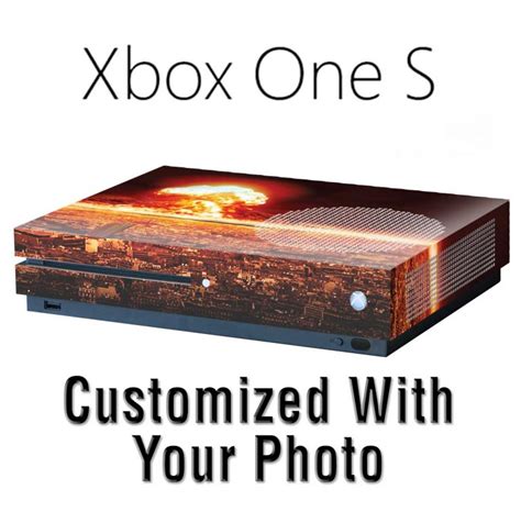 Custom Xbox One S Console Skin Premium Full Flamingtoast