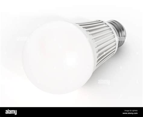 Energy Efficient Light Bulb Isolated On White Background 3d