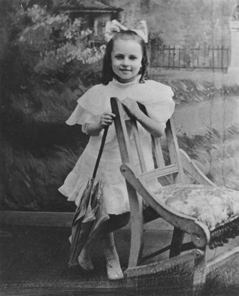 Agnes Moorehead As A Girl Photograph Wisconsin Historical Society