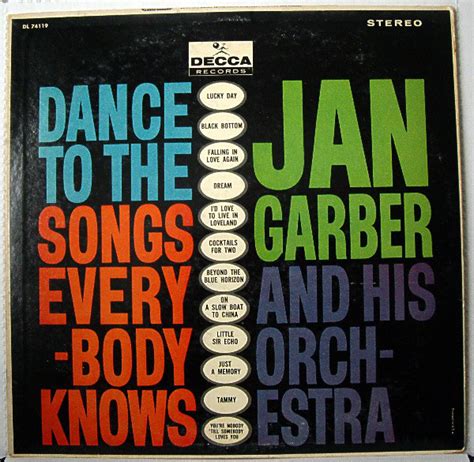 What are your favorite tango dancing songs that are not on this list? Dance To The Songs Everybody Knows | Discogs