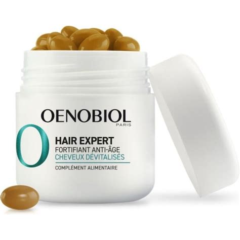 Oenobiol Hair Expert Anti âge Cheveux Dévitalisés 60 Capsules