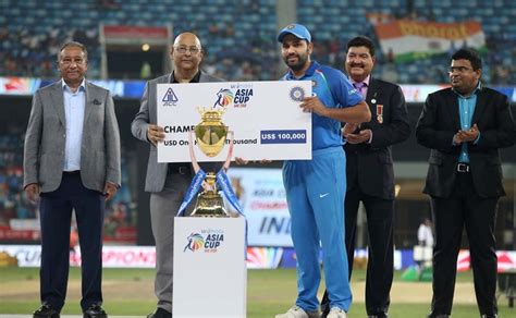 India Win Seventh Asia Cup Trophy After Nail Biting Match With
