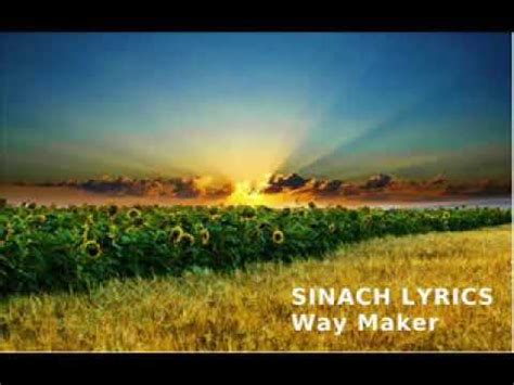 Capture the attention of a wider audience on the world's largest video streaming site, with promo.com's free youtube video maker. Sinach " way maker " lyrics - YouTube