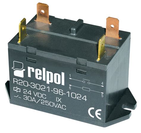 / Relay R20 Industrial relays - RELPOL S.A.