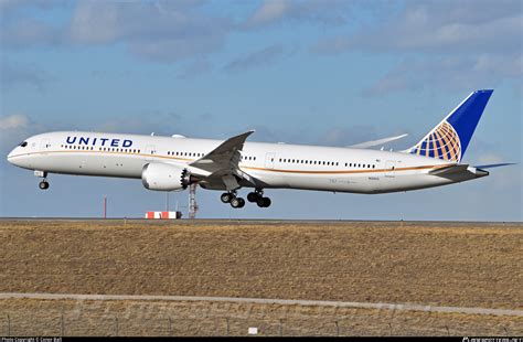 N12003 United Airlines Boeing 787 10 Dreamliner Photo By Conor Ball