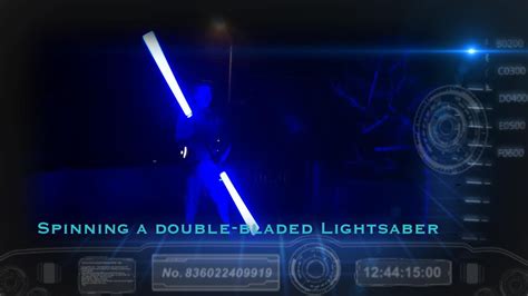 Double Bladed Lightsaber Spinning Youtube
