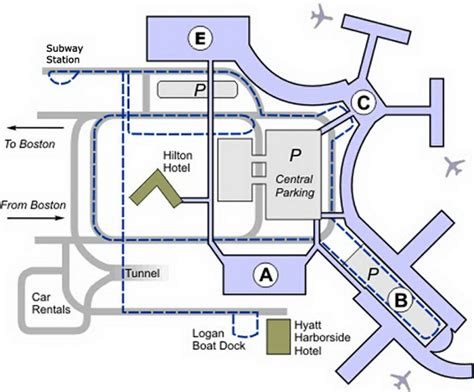 29 Boston Logan Terminal Map Online Map Around The World