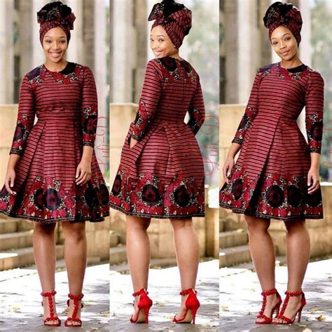 Latest Short Gown Ankara Styles For African Ladies
