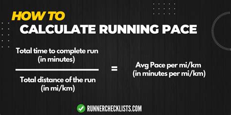 Whats A Good Running Pace Learn Your Perfect Pace Runner Checklists