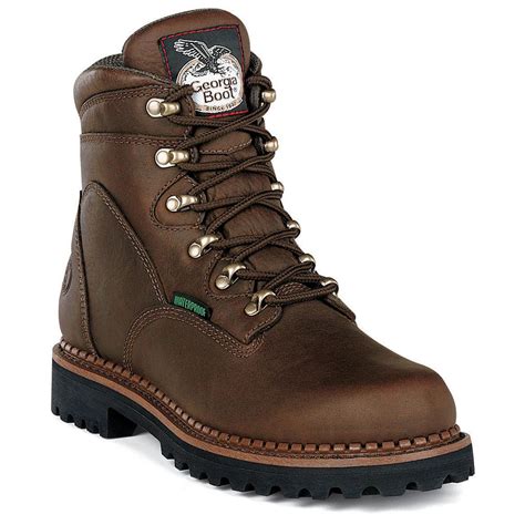 Mens Georgia Boots® 6 Renegade Steel Toe Boots 133405 Work Boots