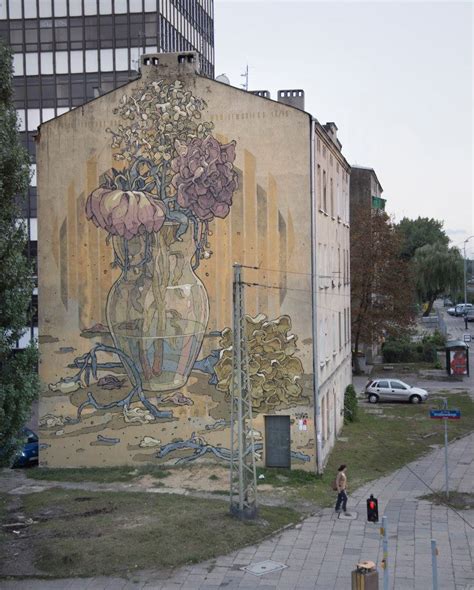 Aryz New Mural In Lodz Poland Streetartnews