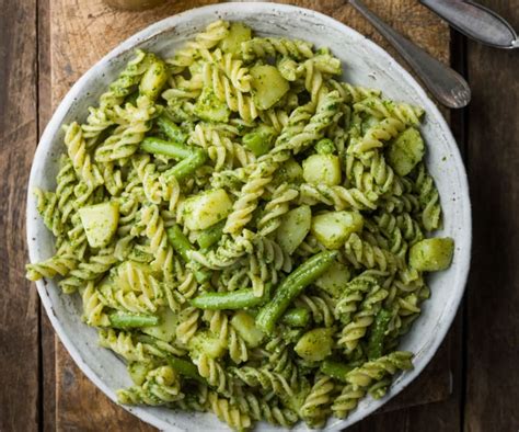 Check spelling or type a new query. Fusilli with Pesto, Green Beans and Potato - Pasta alla ...